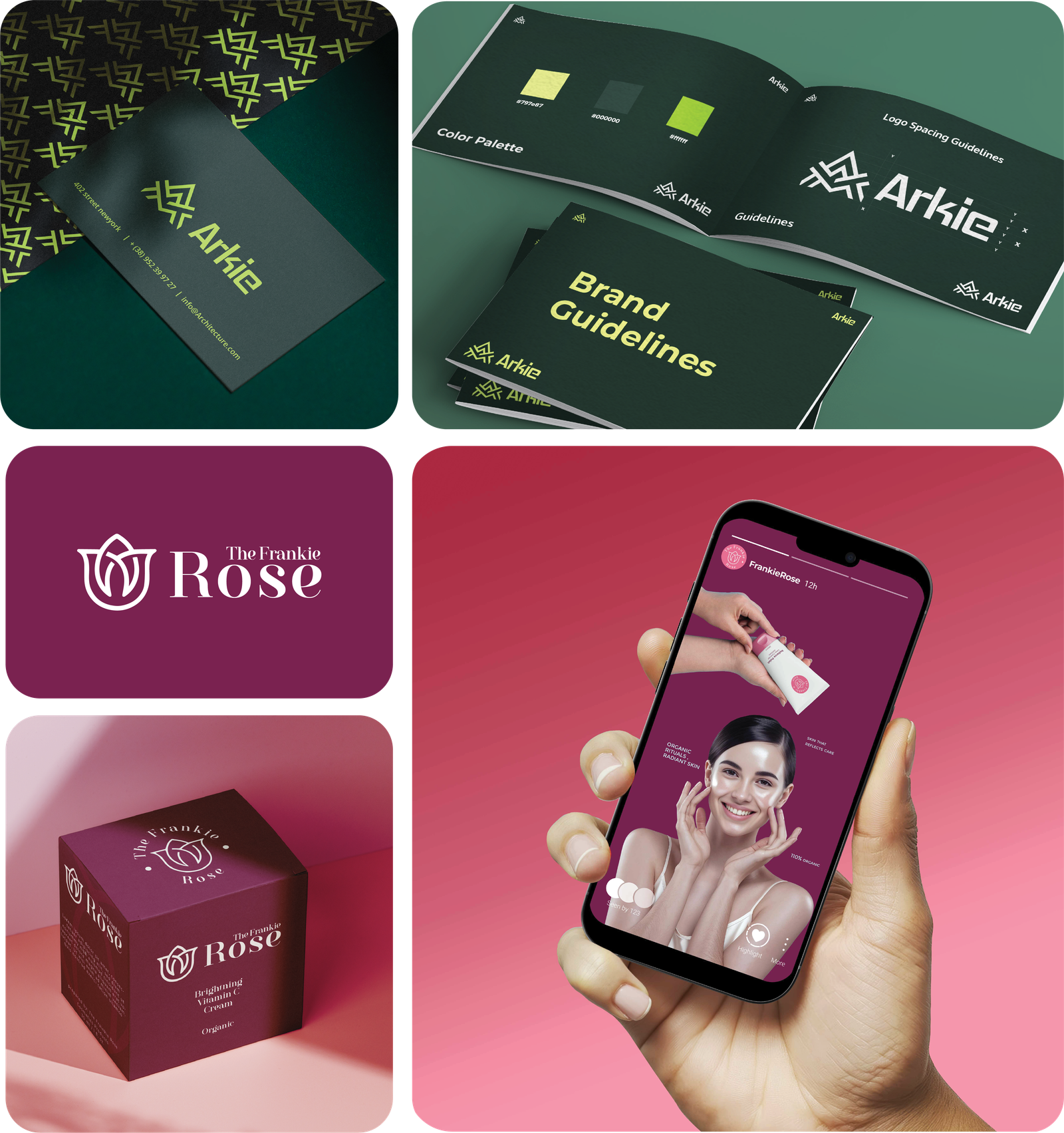 Branding showcase